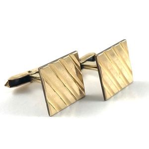 Gold Tone Hadley Cufflinks